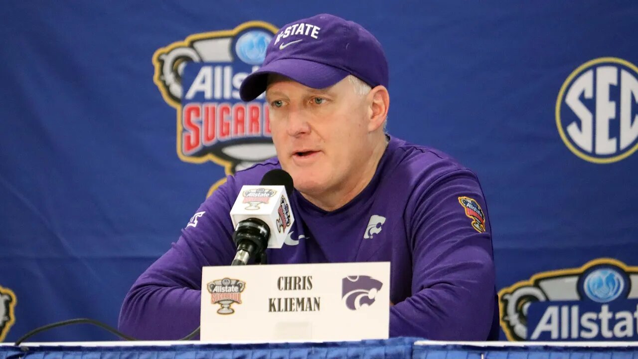 Kansas State Football | Chris Klieman, Deuce Vaughn & Eli Huggins Sugar Bowl Press Conference