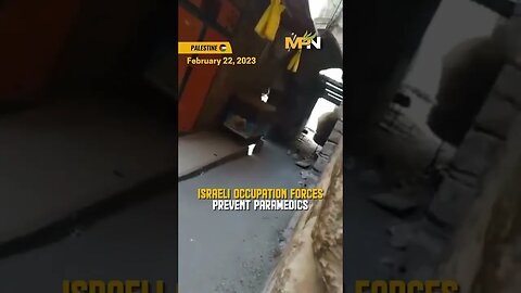 Israeli Occupation Forces Disrupt Palestinian Paramedics