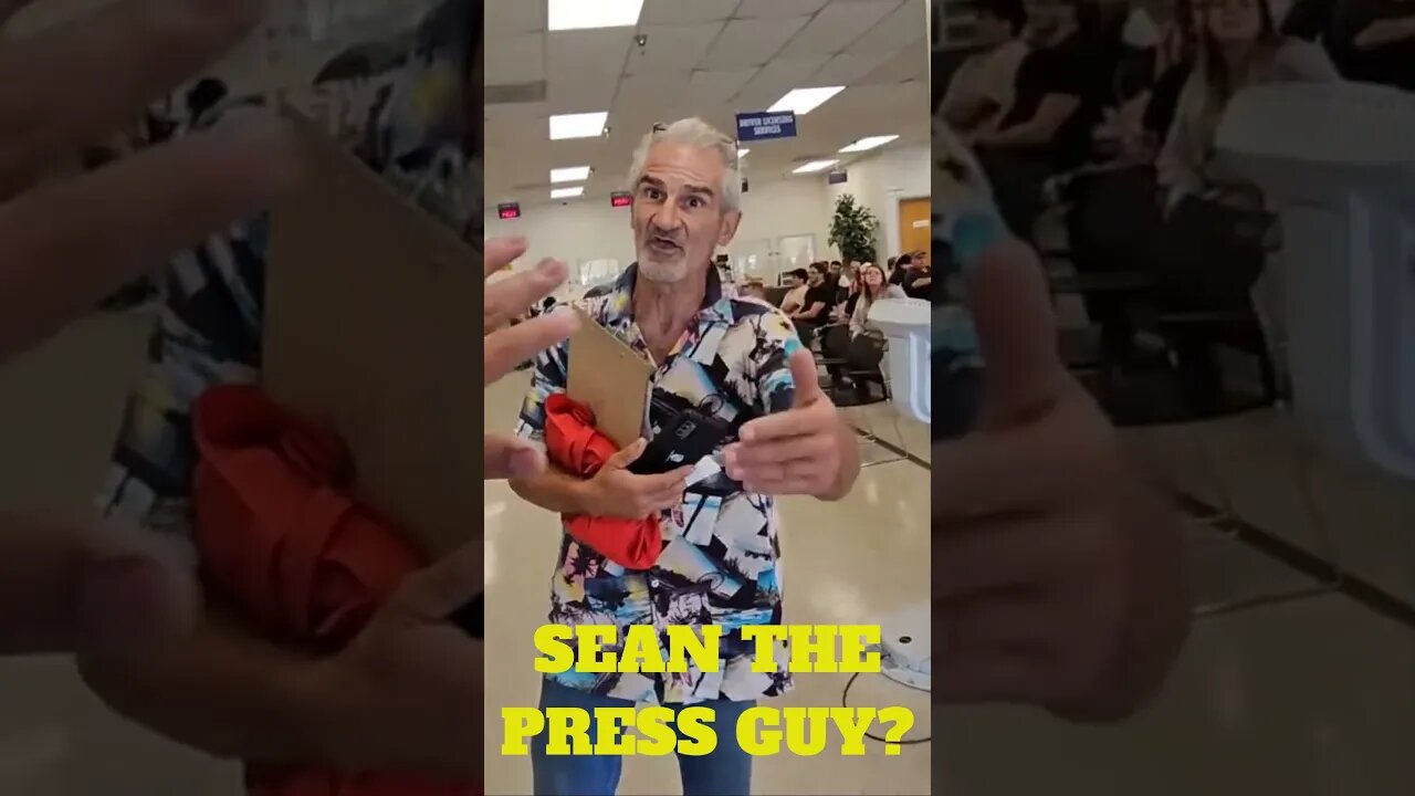 Frauditor Sean Causes Mayhem at DMV in Bensalem, PA! #shorts