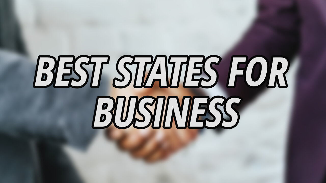 CEOs Rank The Best States For Business