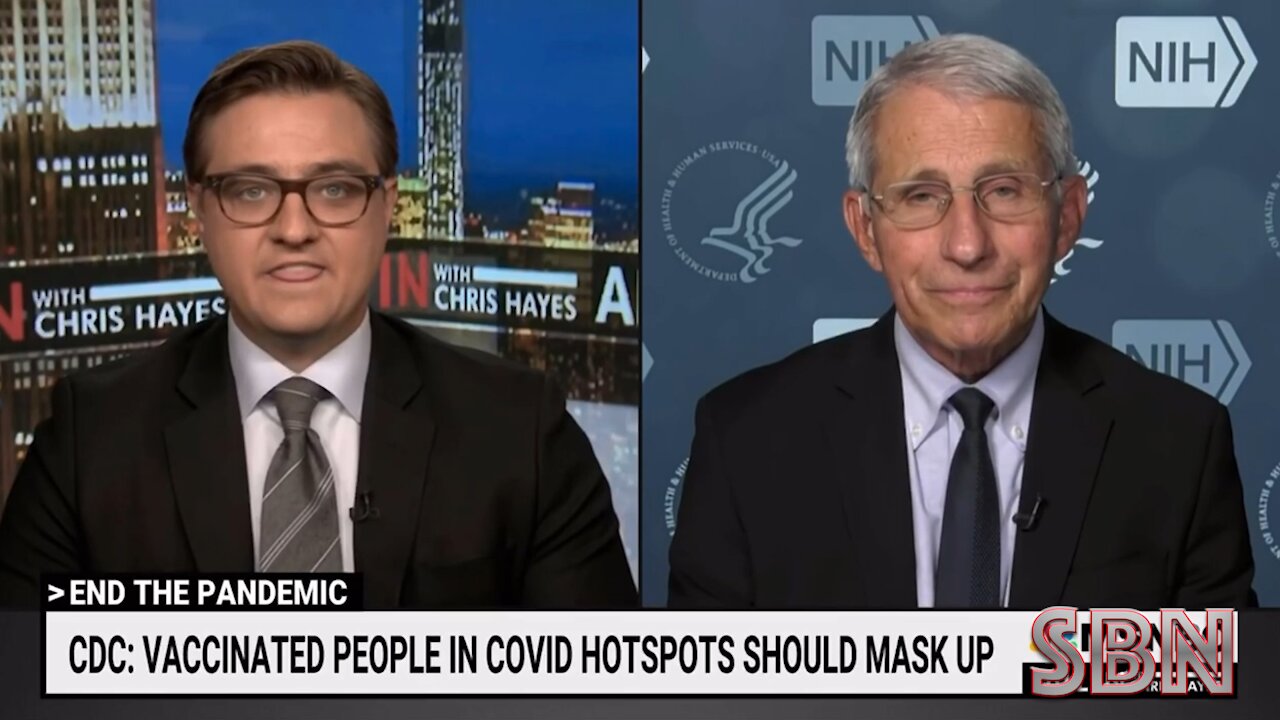 Fauci: Covid Vaxxed Have to Go Back to Wearing Masks - 2712