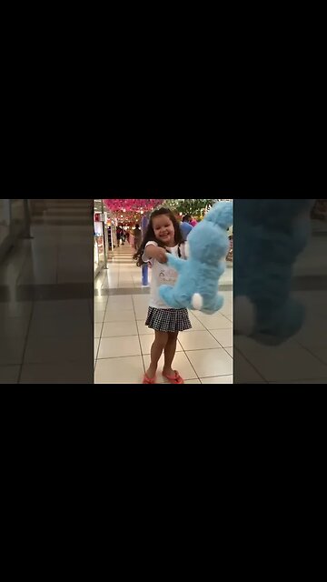 GANHEI UM LINDO COELHO #meme #viral #feliz #shopping #fyp #shorts