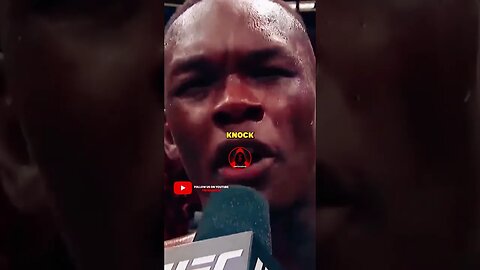 Israel Adesanya on Victory in Life.