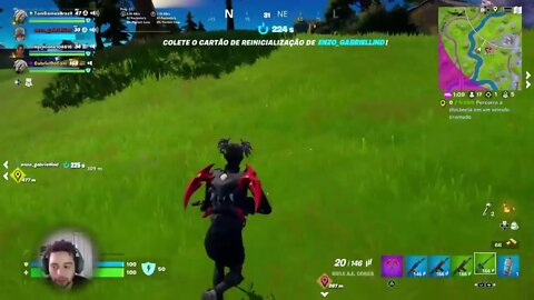 Ao vivo Fortnite com os inscritos,ainda sei jogar?