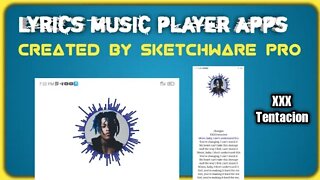 How to Create Music Lyrics in #Sketchware (XXX Tentacion)