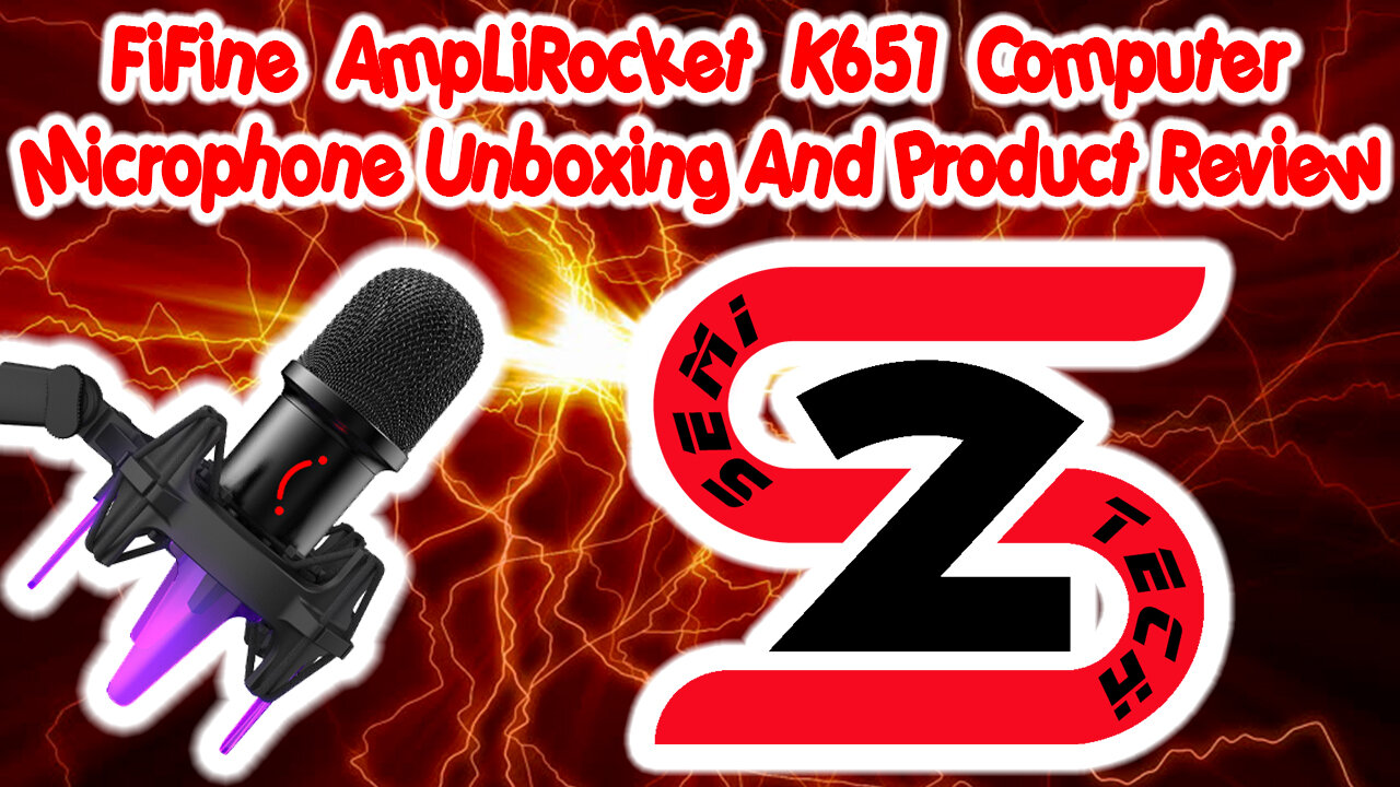 FiFine K561 AmpLiRocket Computer Microphone Unboxing And Product Review