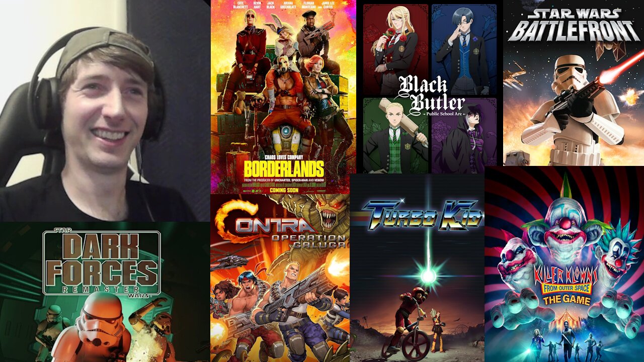 Trailer Reaction Roundup (Borderlands/Black Butler: Public School/Star Wars Battlefront/Dark Forces)