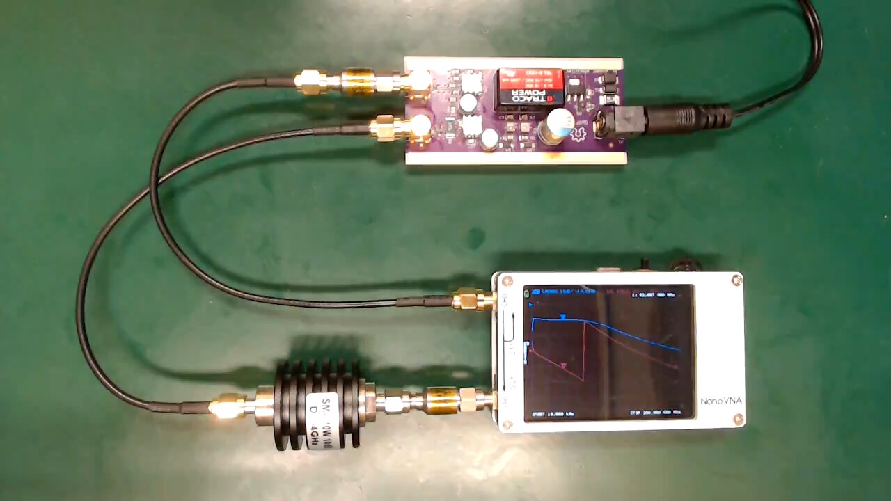 Ensaios e modificações ao amplificador OpRF II