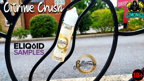 BILLIONAIRE JUICE / CITRINE CRUSH E-LIQUID REVIEW 🔞 #billionairejuice #eliquidsamples #ukeliquid