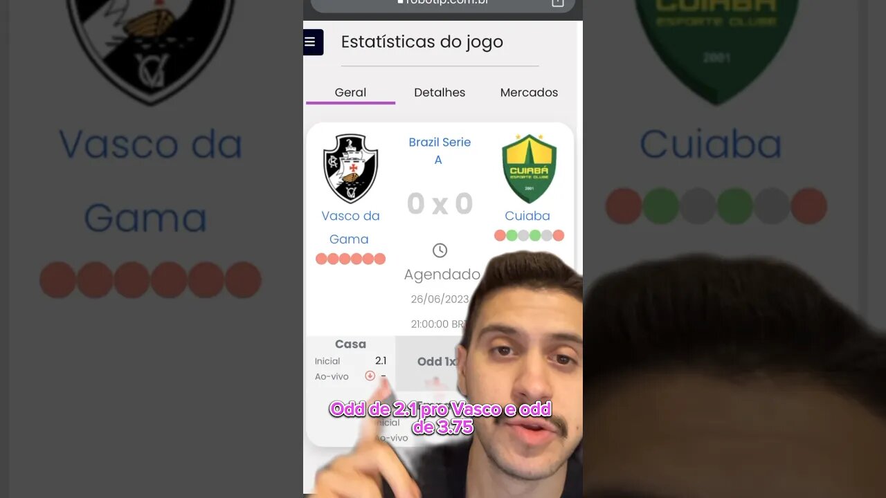 Vasco vence hoje? #vasco #cuiabá