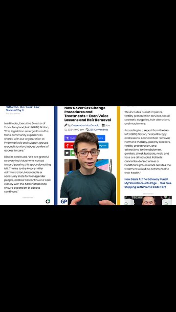 Victor Reacts: Tax Payer Funded Sex Changes? The Collective Insanity Continues