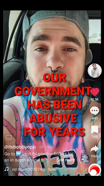 TRIGGER WARNING ⚠️ OUR GOVERNMENT HAS NEVER BEEN HERE TO HELP US