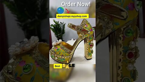 Exotic Embroidery Lace Rhinestone Sandals Women #fashion #life #lifestyle #love #shorts #fyp #like