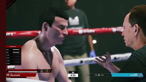 Undisputed Boxing Online Unranked Gameplay Joe Calzaghe vs Daniel Jacobs 2