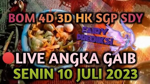 🔴 LIVE ANGKA GAIB SENIN 10 JULI 2023 ANGKA TUNGGAL HK SDY SGP