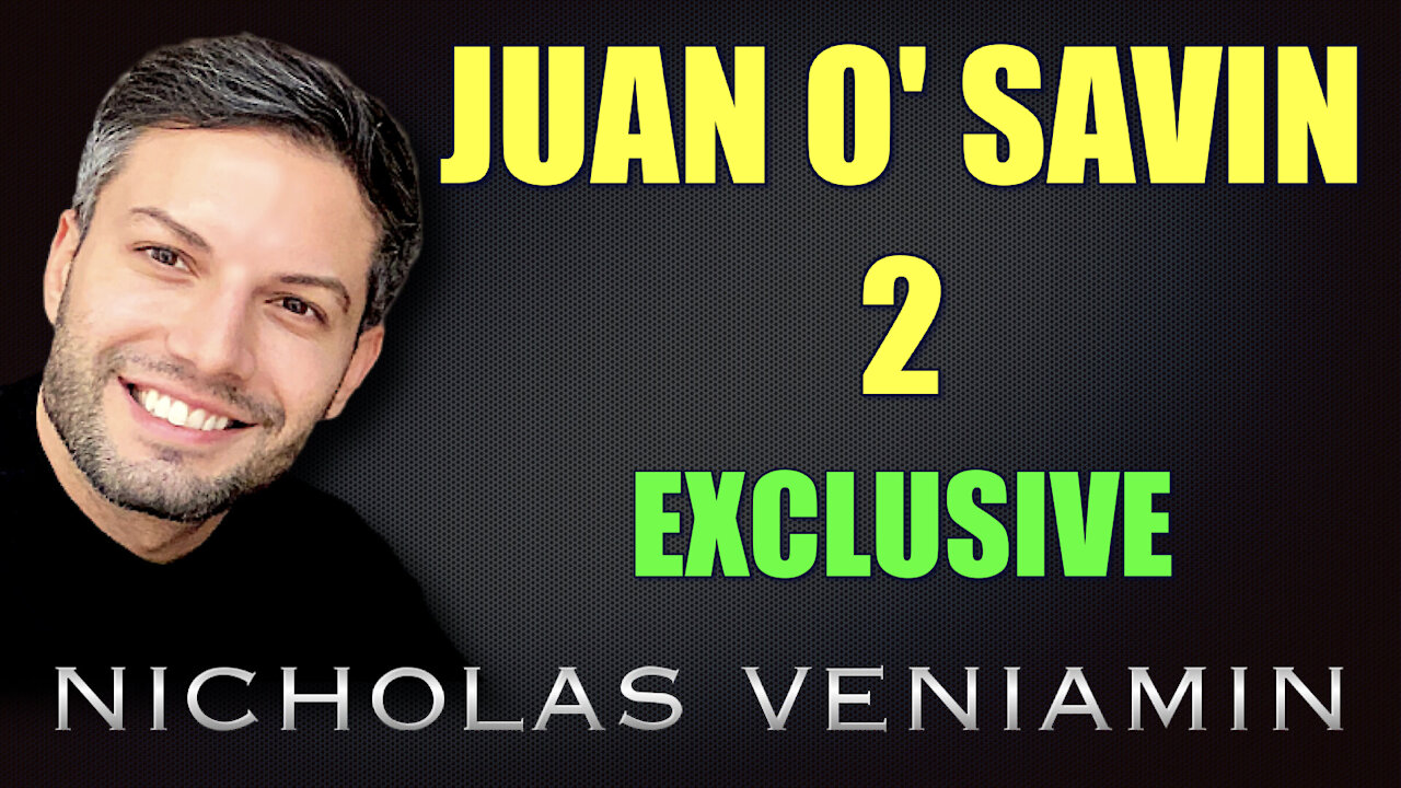 Juan O' Savin 2 Exclusive Interview with Nicholas Veniamin