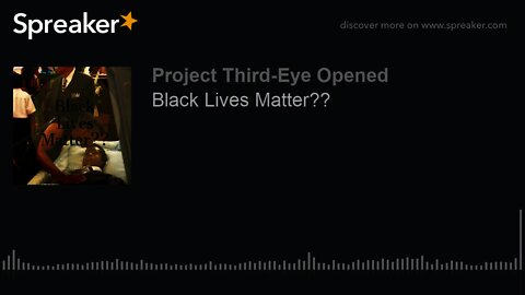 Black Lives Matter??