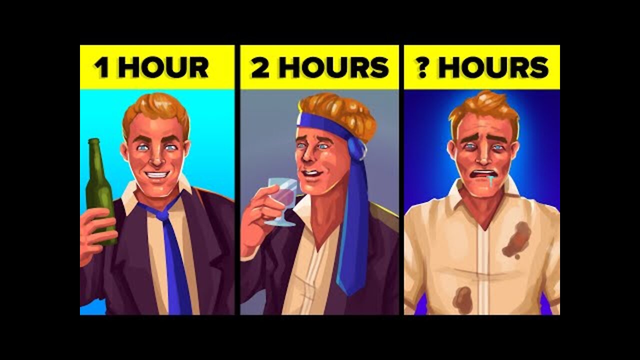 How Drinking Alcohol Actually Affects Your Body (Minute by Minute)