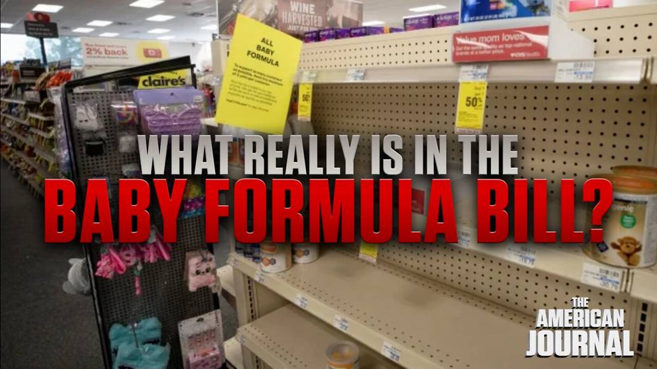 What’s REALLY In The “Baby Formula” Bill Passed By Congress
