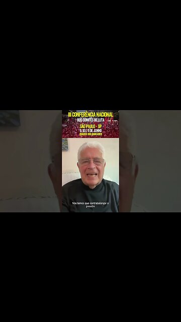 Roberto Requião (PT) sobre a III Conferência Nacional dos Comitês: "Eu estarei lá. Conto com vocês!"