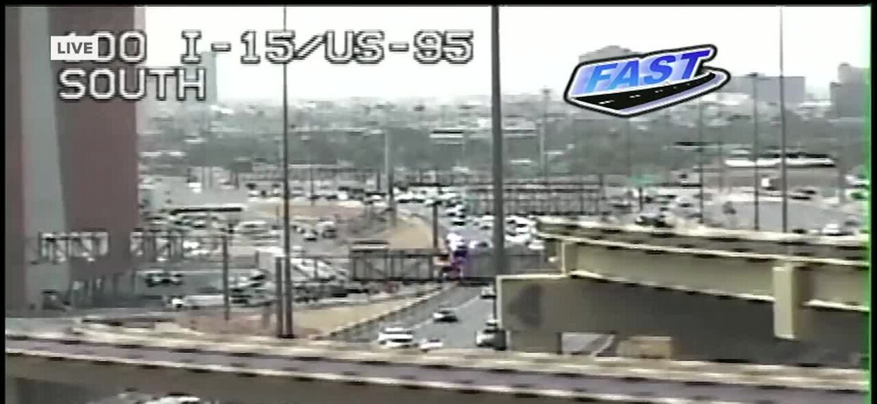 BREAKING NEWS: Several lanes on the 15 NB blocked off