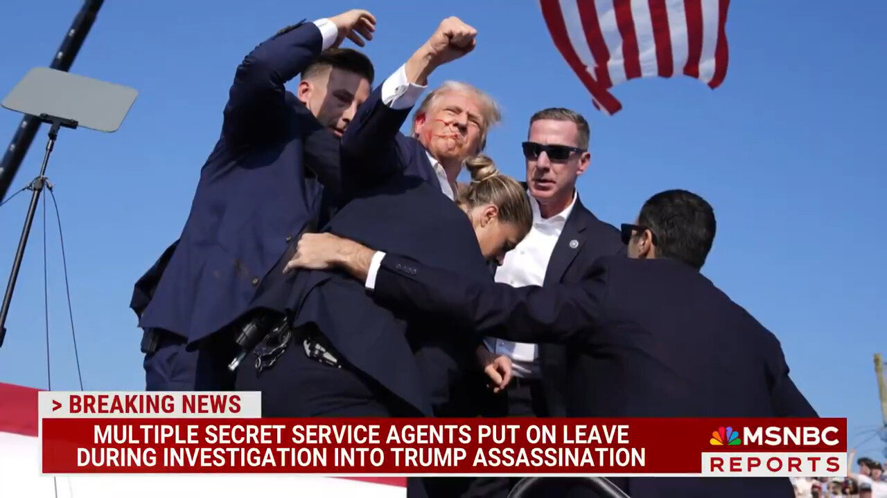 Finally! At Least Five Secret Service Agents Placed On Leave After Attempted Trump Assassination