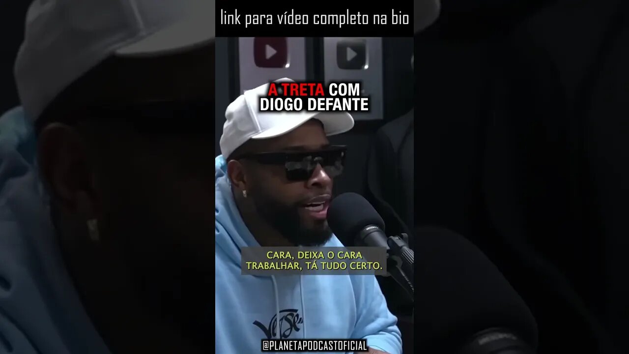 “…NÃO TEM PORQUE B4T3R NO CARA” com N3G0 Di | Planeta Podcast #shorts