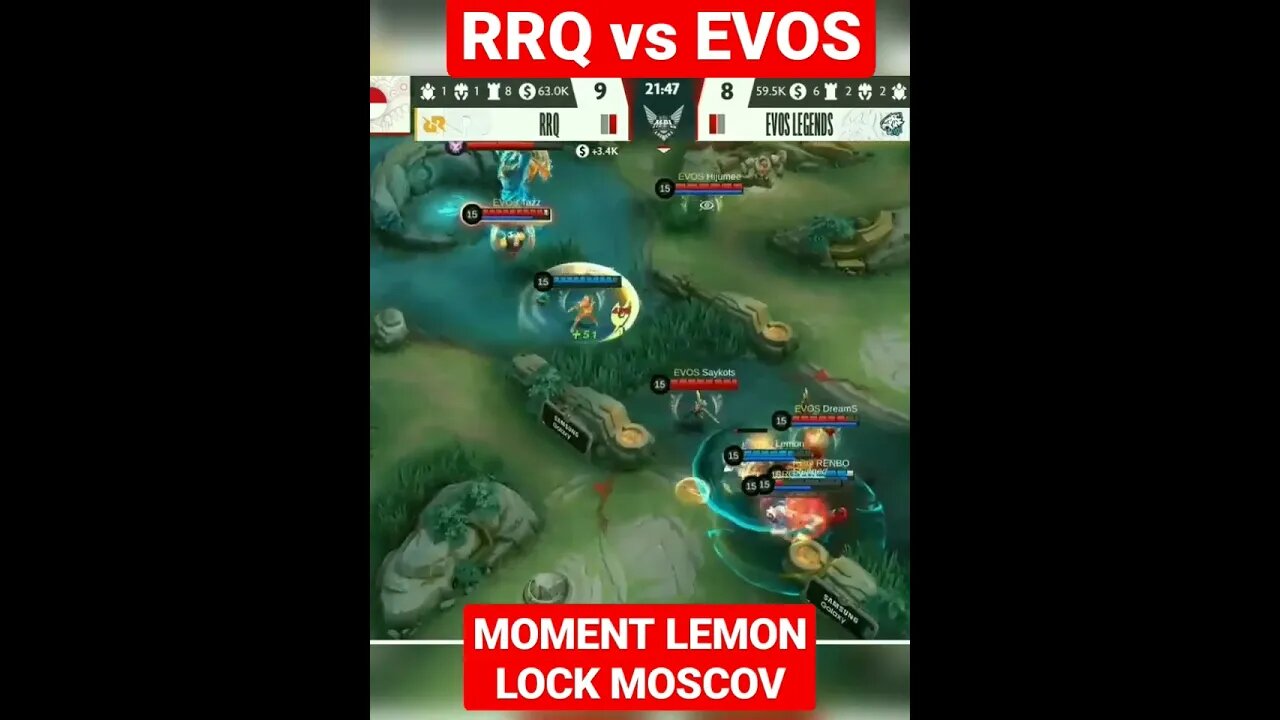 MOMENT LEMON LOCK MOSCOVNYA BRANZ #mobilelegends #mobilelegend #mlbb #mobilelegendsgame #mpl #rrq