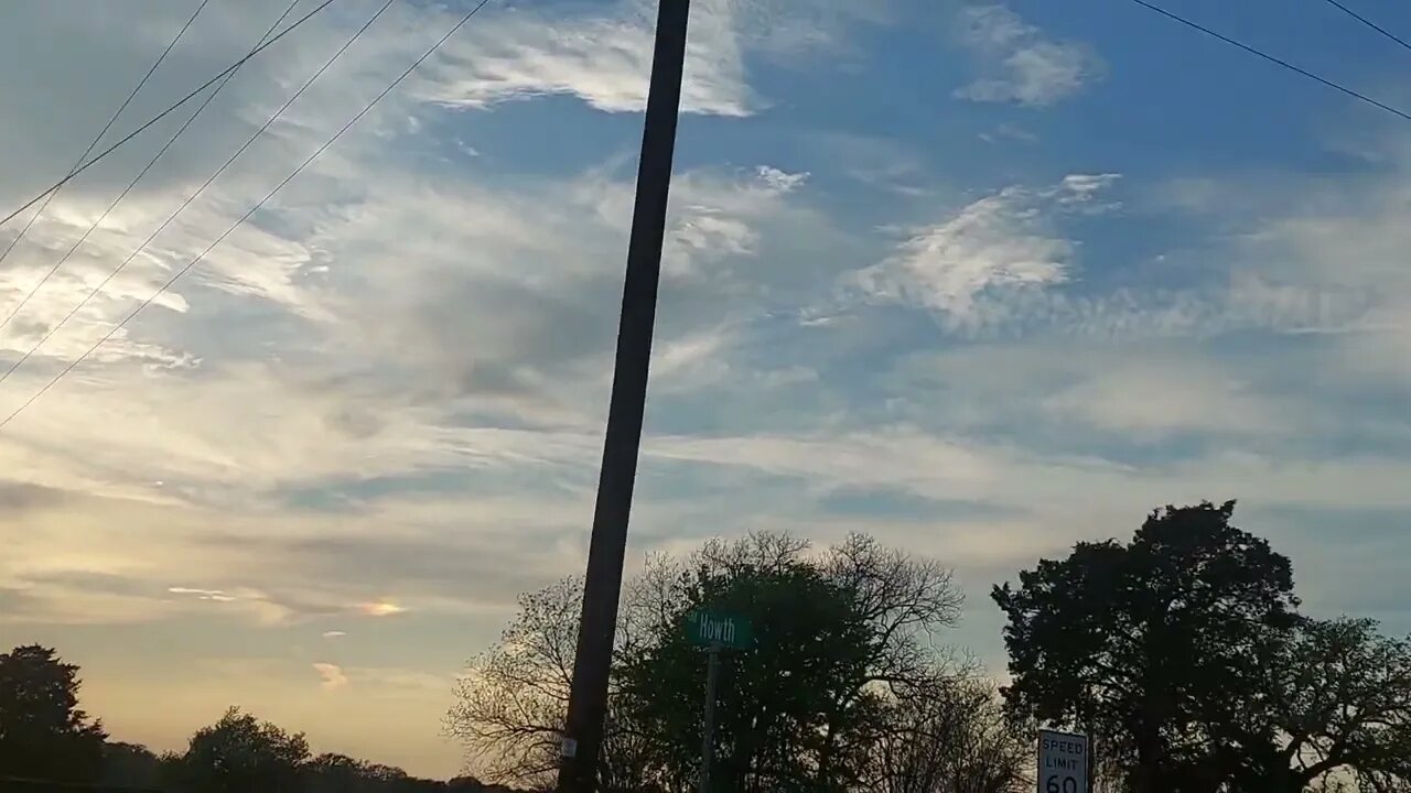 Sun chemtrails chembow TX