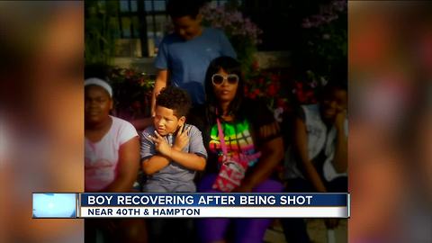 7-year-old shot while sleeping now recovering from surgery