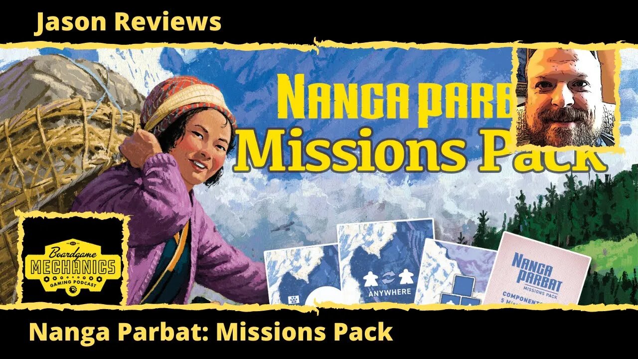 Jason's Board Game Diagnostics of Nanga Parbat: Missions Pack