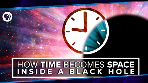 How Time Becomes Space Inside a Black Hole