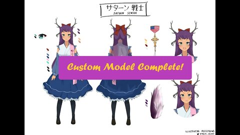 EN VTuber: First stream with custom model