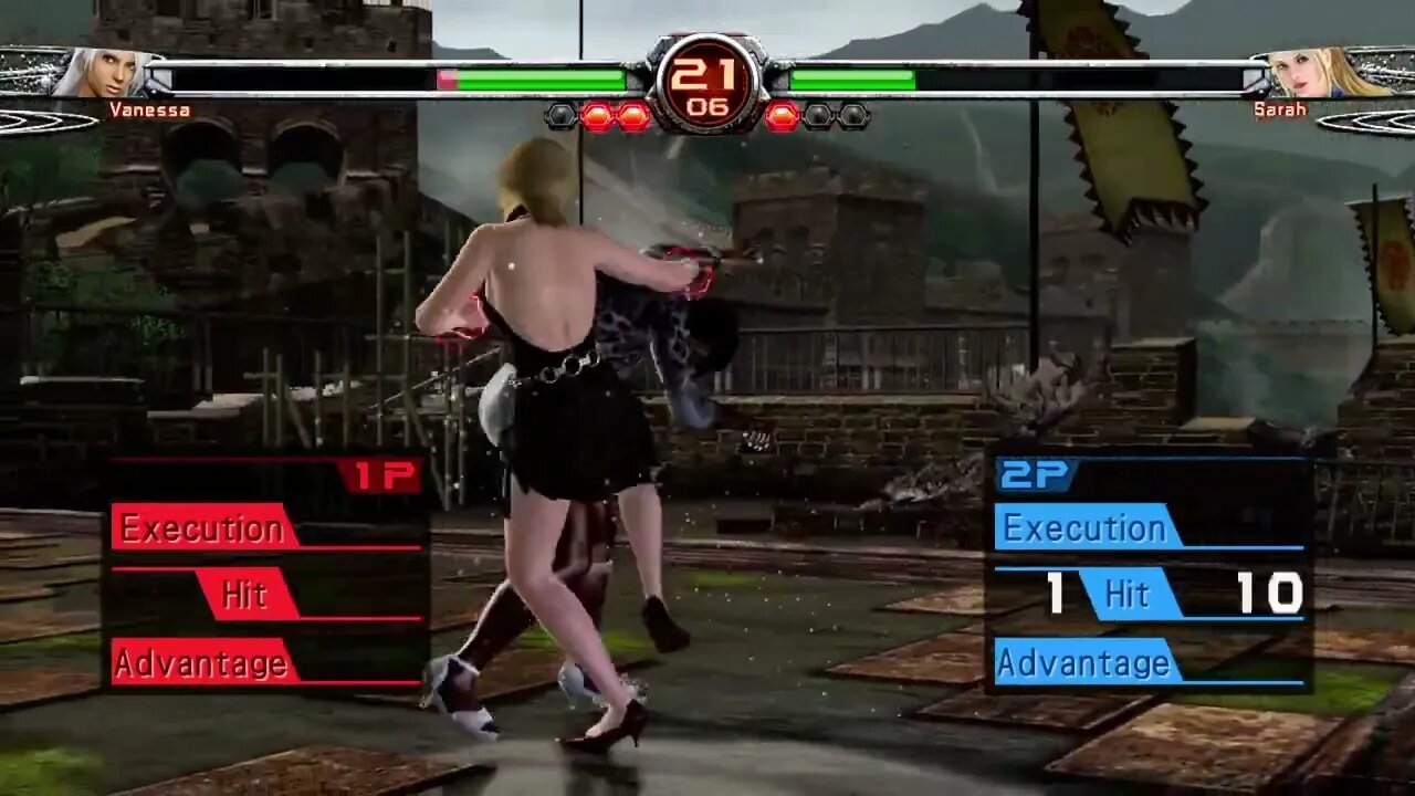 VF5FS match - Vanessa (Kruza) vs. Sarah (Risa 33)