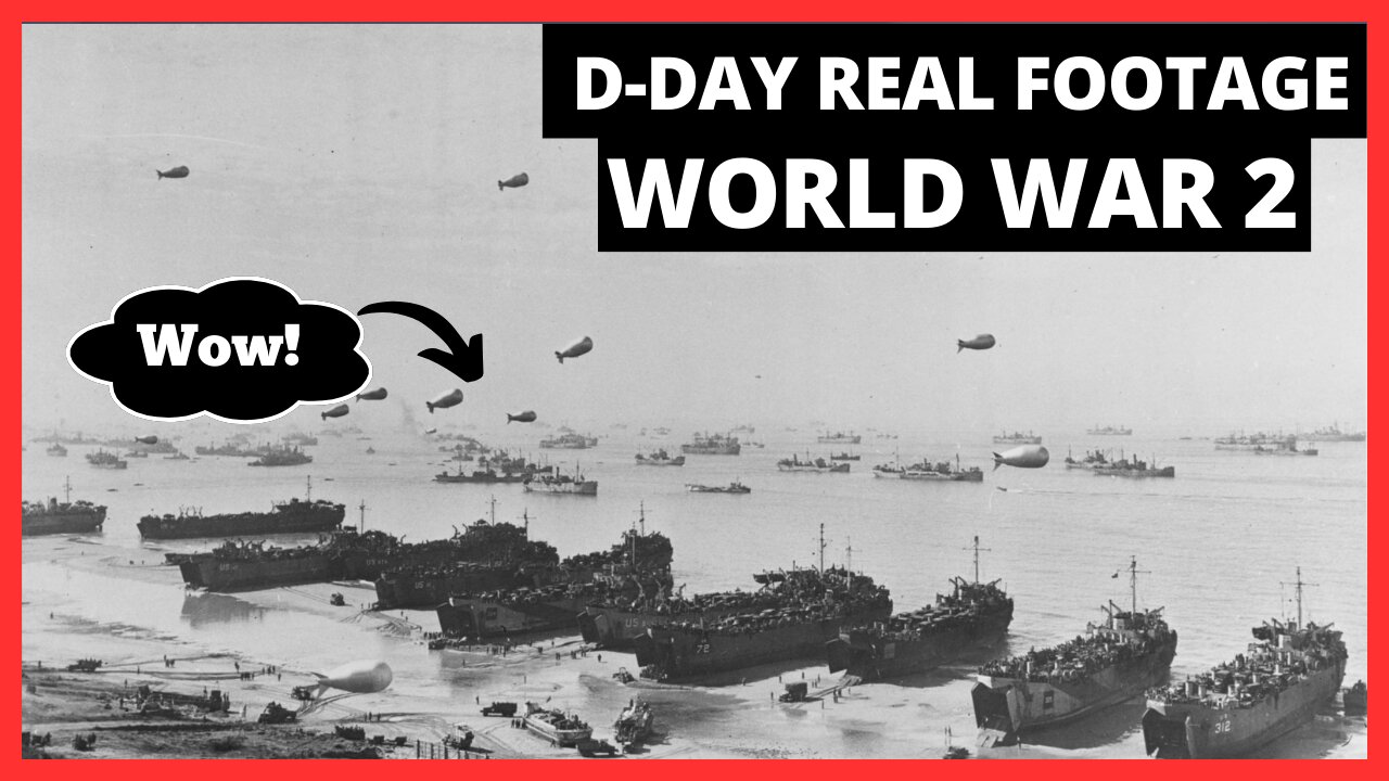 Crazy D-Day Footage - Fully Explained - World War 2 History