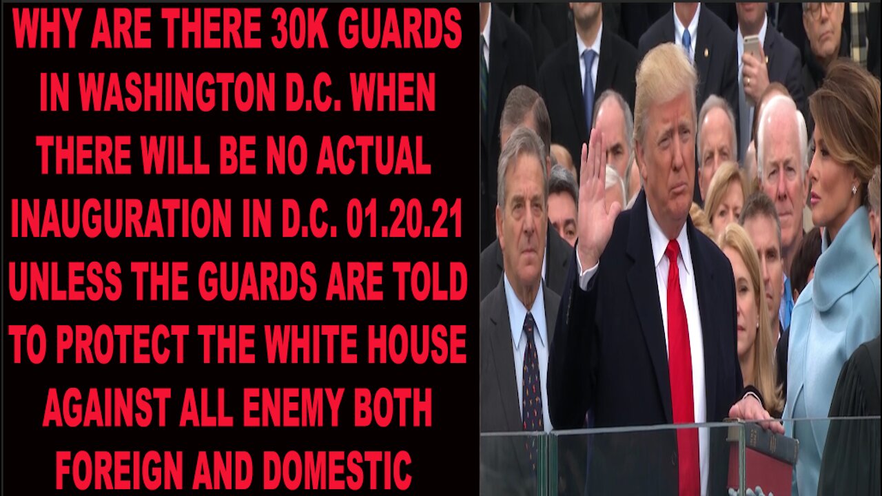 Ep.268 | THE REAL REASON WHY THERE MAY BE 30K NATIONAL GUARDS IN D.C. DURING A VIRTUAL INAUGURATION