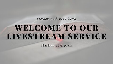 "Chosen: To Serve, To Suffer" April 6, 2025