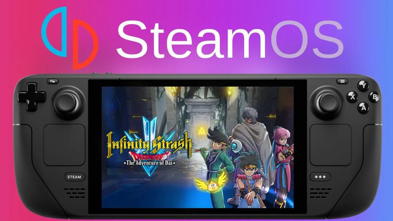 Infinity Strash: DRAGON QUEST The Adventure of Dai (Yuzu 1579) Switch Emulation | Steam Deck