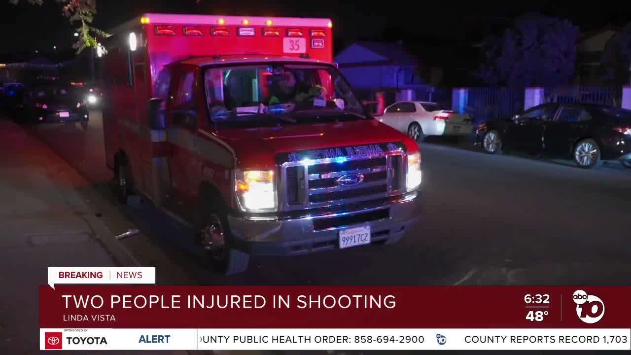 2 people shot in Linda Vista