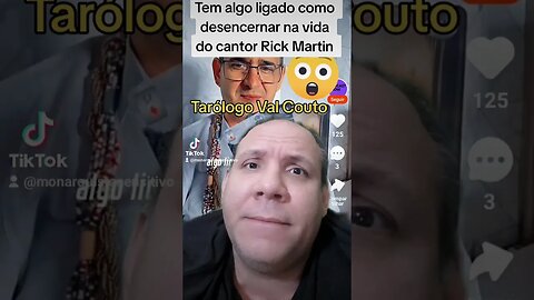 Vidente Valcouto prevendo para o cantor Rick Martin