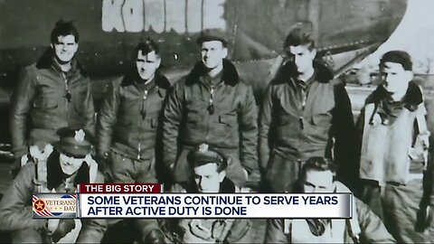Some veterans continue to serve years after active duty is done