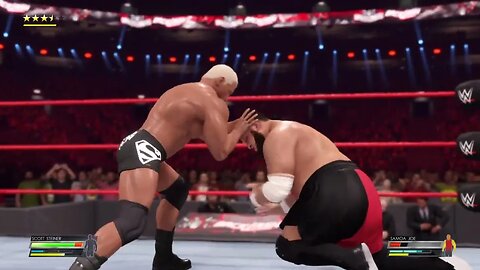 WWE 2K22: Scott Steiner Vs. Samoa Joe (Legend Difficulty)