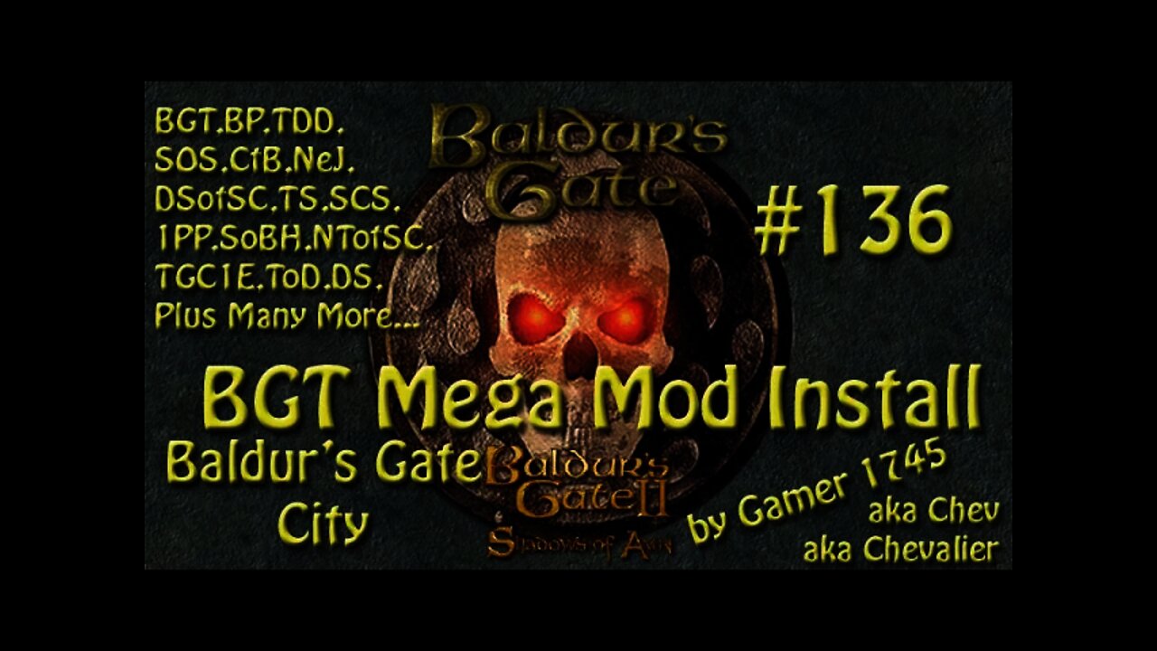 Let's Play Baldur's Gate Trilogy Mega Mod Part 136 - Baldur's Gate