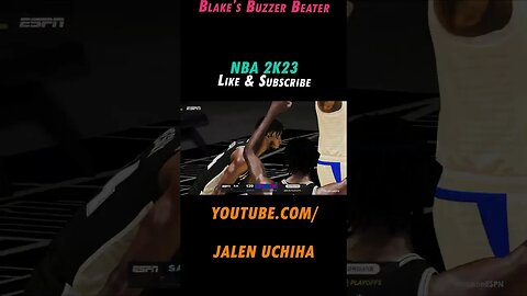 Blake's Buzzer Beater #2023 #nba #2k23 #blake wesley #jalen uchiha #shorts