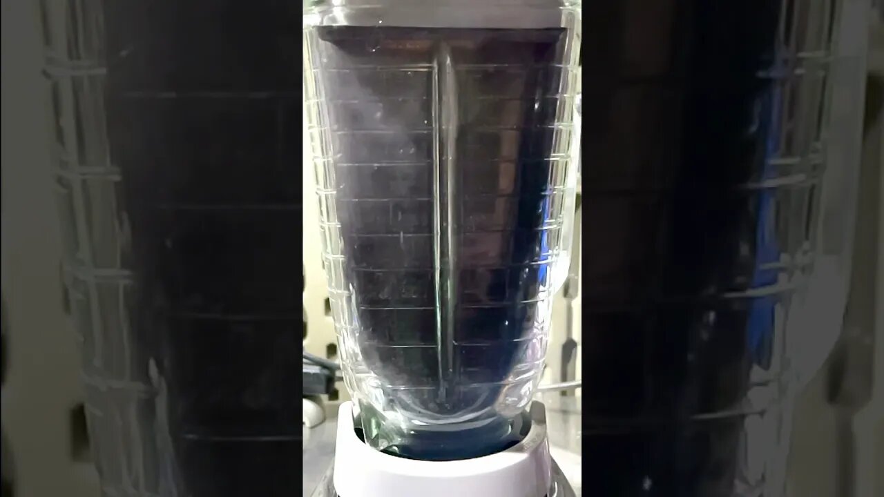 Graphite in a blender