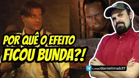 BRENDAN FRASER DEFENDE OS EFEITOS ESPECIAIS DO ESCORPIÃO REI EM O RETORNO DA MÚMIA DANIELIMAB COMENT