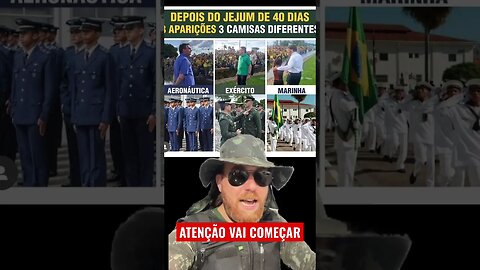 BOLSONARO AGORA MANDA RECADO PARA O POVO PREPARE-SE VAI COMEÇAR AGIR FORÇAS ARMADAS! #shorts