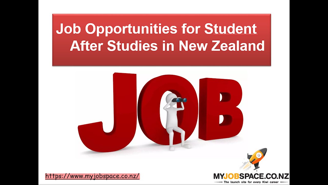 Job Opportunities for Student After Studies in New Zealand