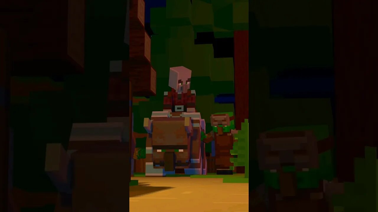 VILLAGER KID TURNED ZOMBIE GETS REVENGE #minecraftanimation #minecraftmemes #minecraftdaily