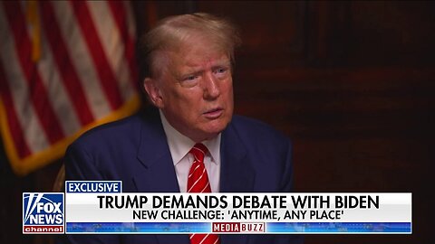 Trump: I'll Debate Biden 'Anytime, Anyplace'